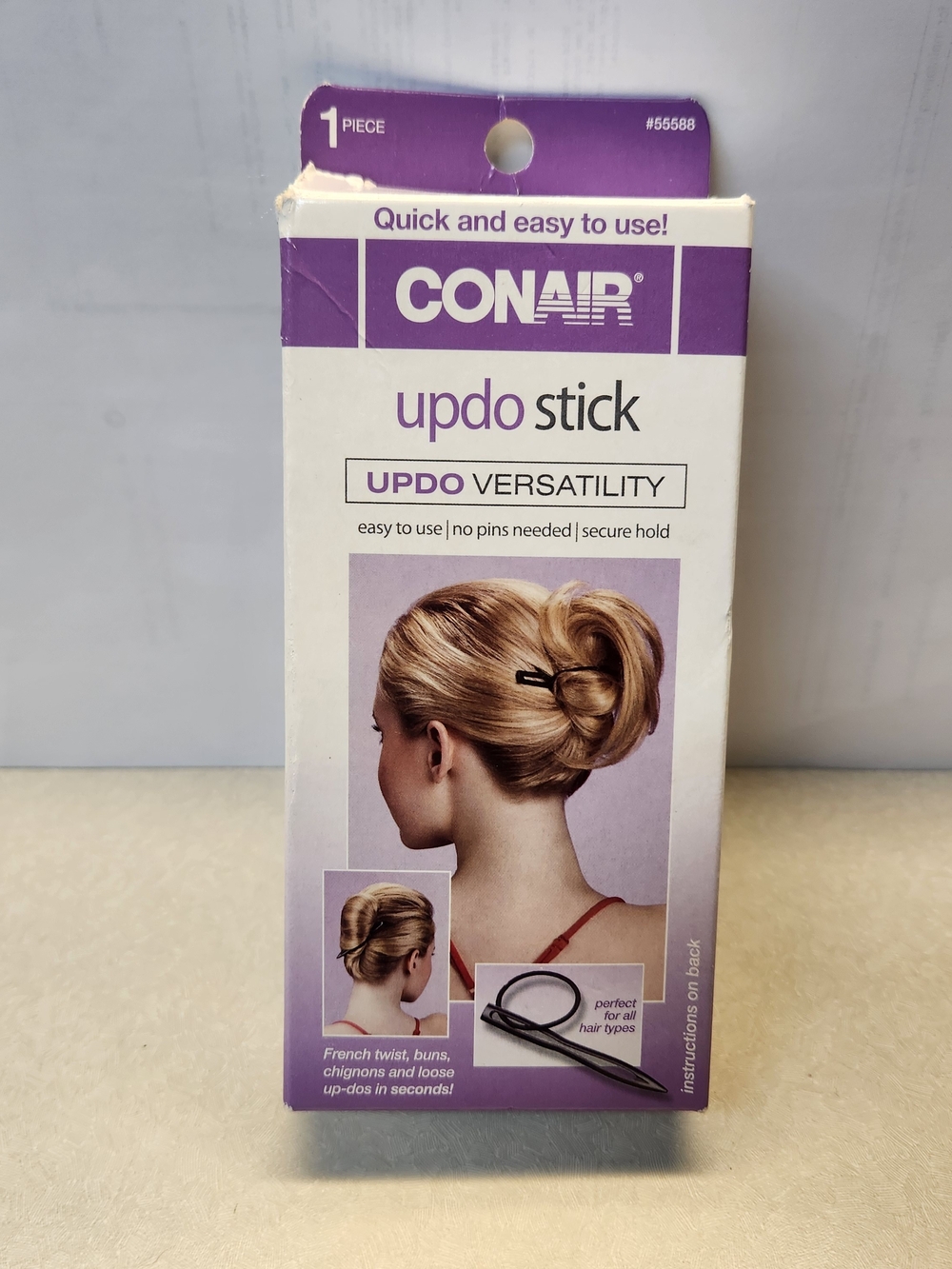 Conair Updo Stick Hair Styling Tool - Black